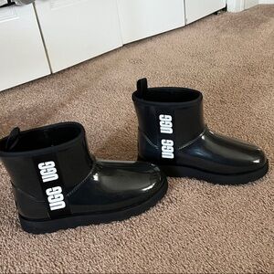 UGG Black Sole Ankle Boots